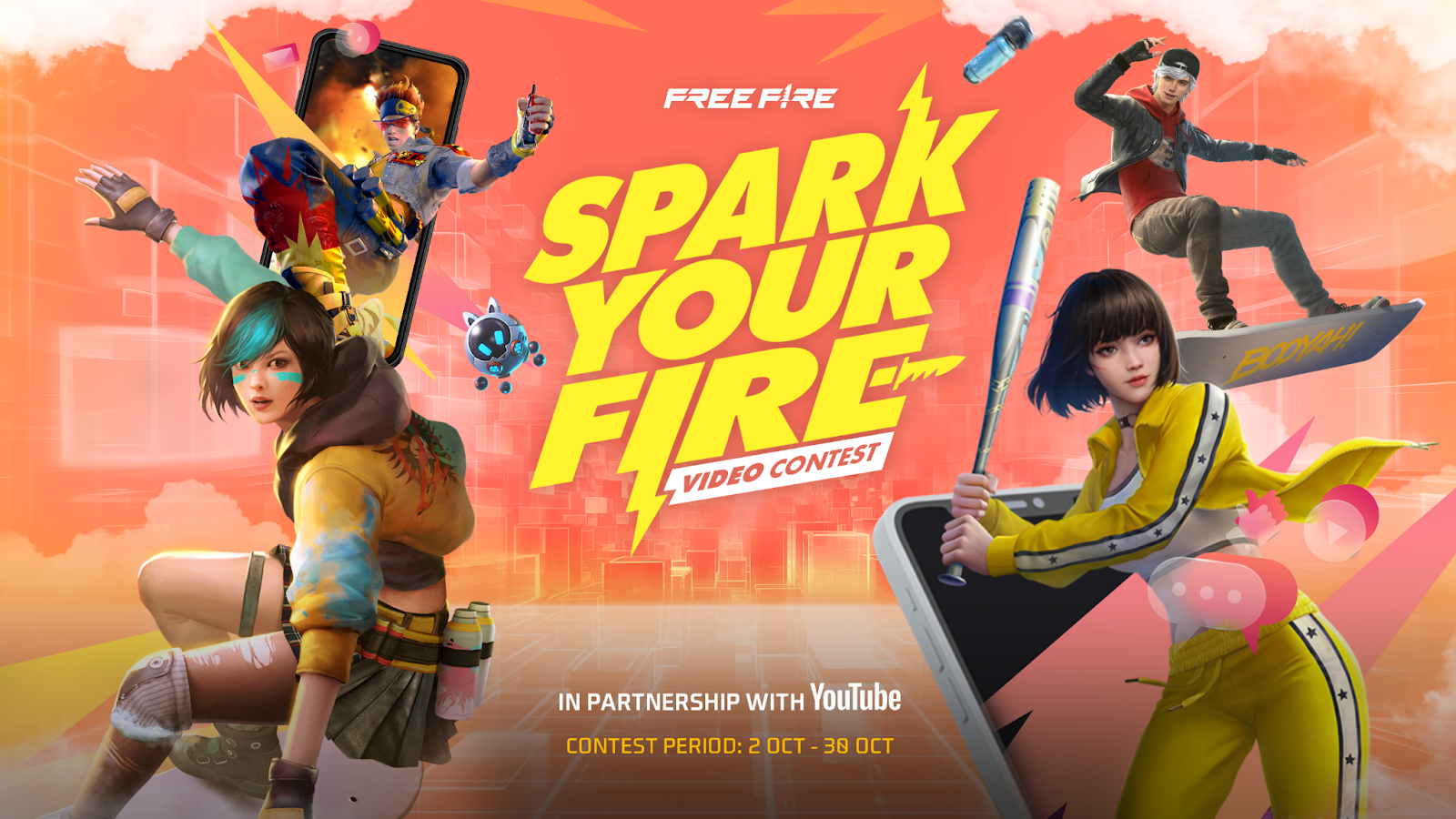 YouTube đồng hành cùng Free Fire công bố sân chơi cho nhà sáng tạo nội dung với giải thưởng 1,5 triệu USD - Ảnh 2.