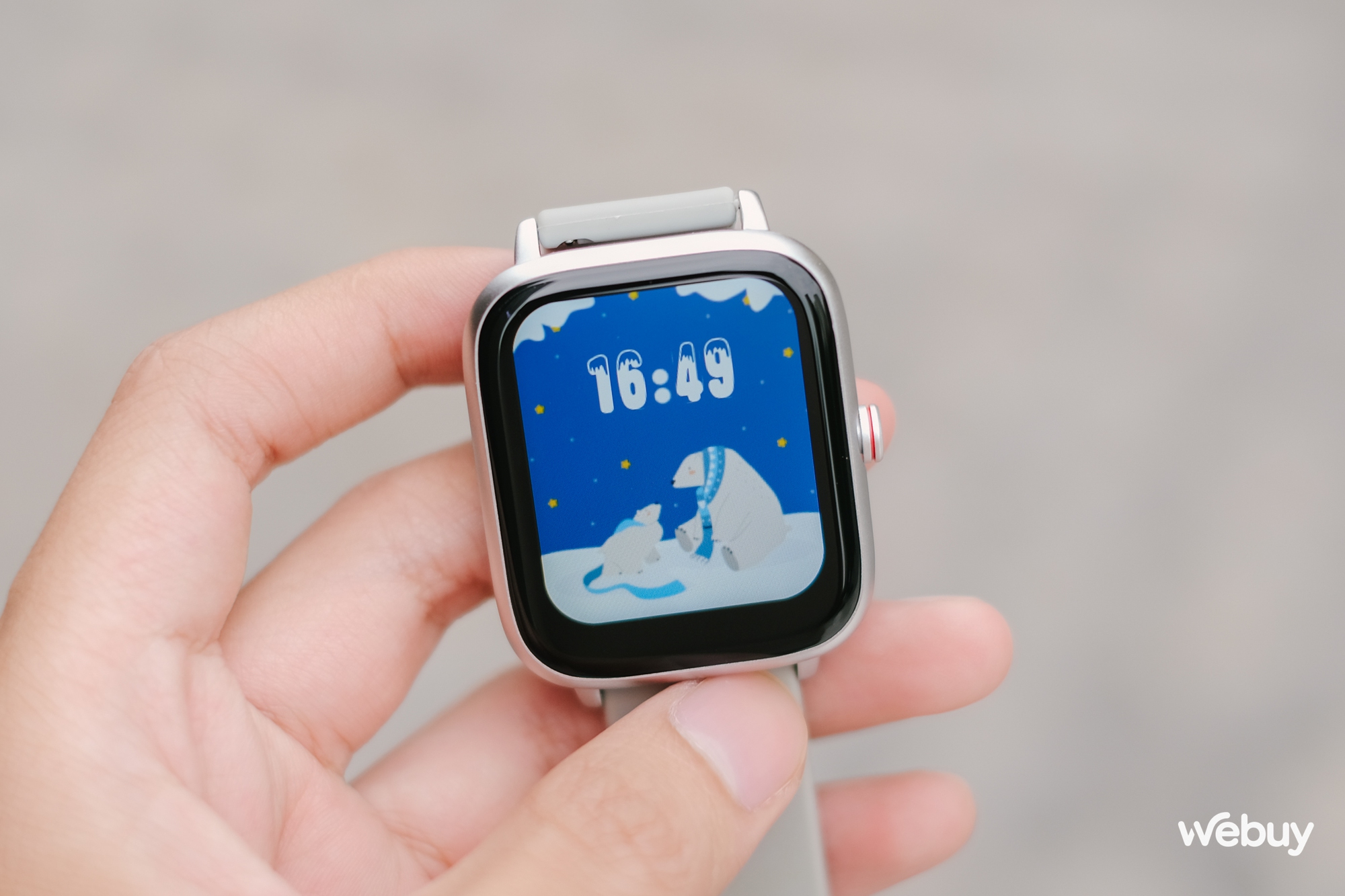 Smartwatch chính hãng giá 490.000 đồng: Thiết kế giống Apple Watch, khung viền nhôm, có loa/mic thoại, pin 7 ngày - Ảnh 2.