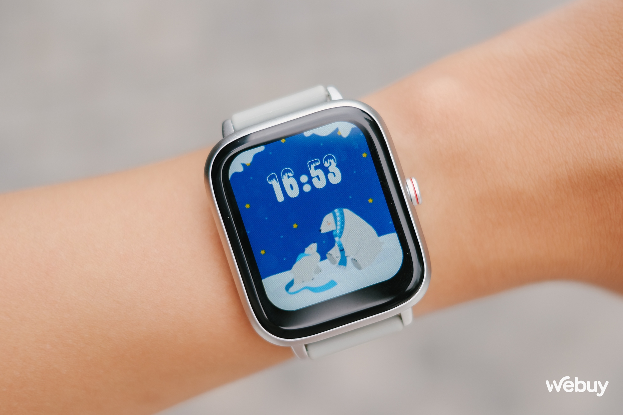 Smartwatch chính hãng giá 490.000 đồng: Thiết kế giống Apple Watch, khung viền nhôm, có loa/mic thoại, pin 7 ngày - Ảnh 3.