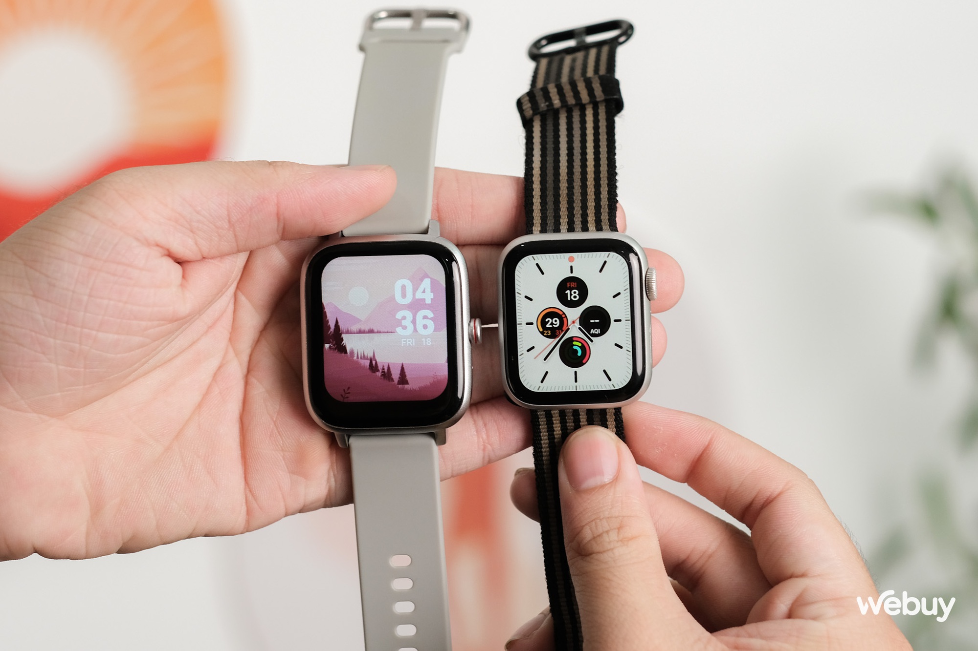 Smartwatch chính hãng giá 490.000 đồng: Thiết kế giống Apple Watch, khung viền nhôm, có loa/mic thoại, pin 7 ngày - Ảnh 5.