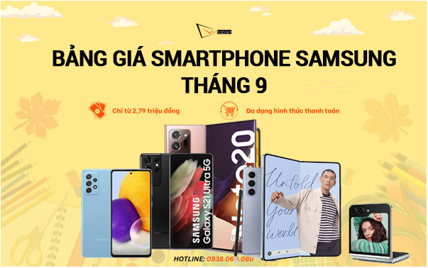 Bảng giá Samsung tháng 9/2023: S20 Ultra, S21 Ultra, Note20 Ultra, Z Fold5 giá siêu tốt - Ảnh 1.