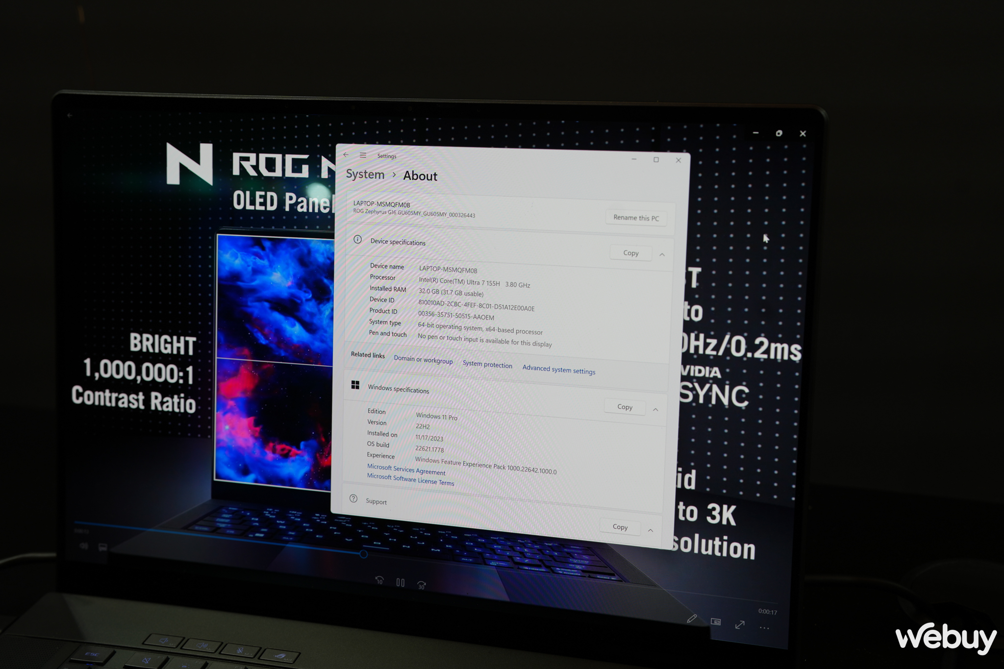 Trên tay ASUS ROG Zephyrus G14 và G16: Thiết kế mỏng nhẹ, màn hình OLED tràn viền, vi xử lý cao cấp từ cả Intel và AMD- Ảnh 14.