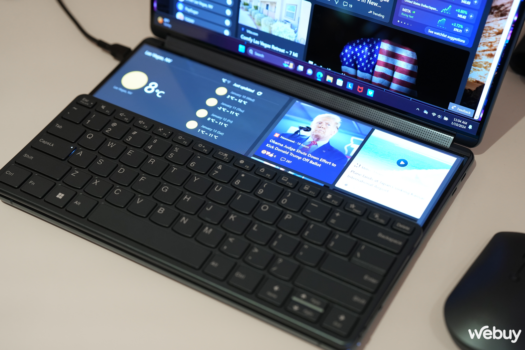 Đây là laptop 2 màn hình Lenovo Yoga Book 9i: Mở ra hàng loạt cách sử dụng độc đáo- Ảnh 8.