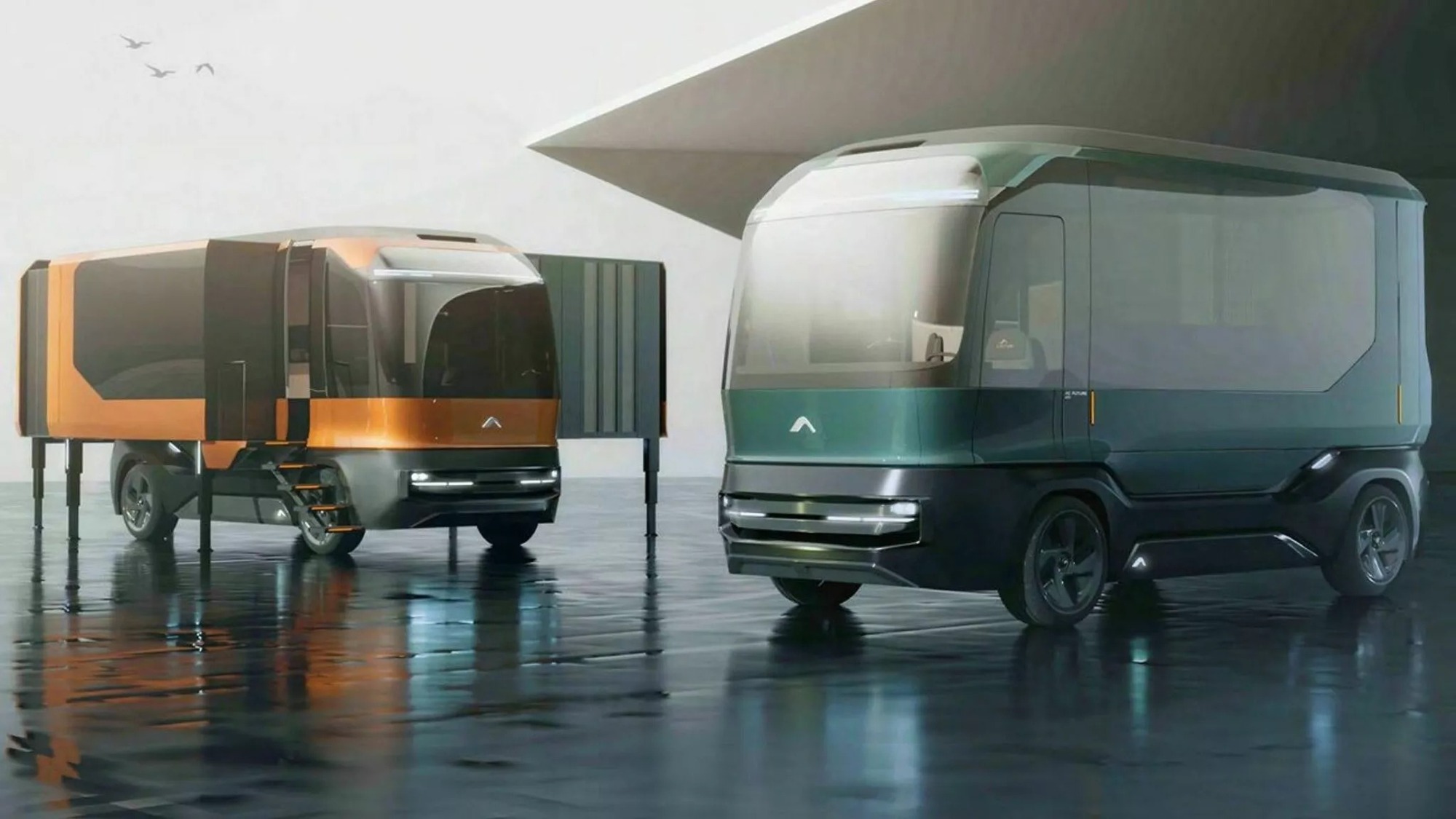 Hãng Ý thiết kế xe cho VinFast hé lộ xe mới có nội thất như chung cư: Đủ các phòng cơ bản với phong cách sang xịn- Ảnh 1.