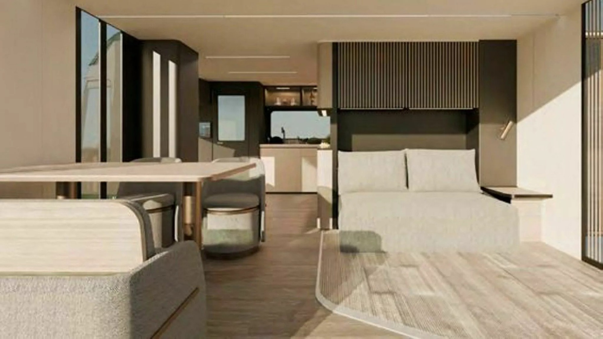 Hãng Ý thiết kế xe cho VinFast hé lộ xe mới có nội thất như chung cư: Đủ các phòng cơ bản với phong cách sang xịn- Ảnh 10.