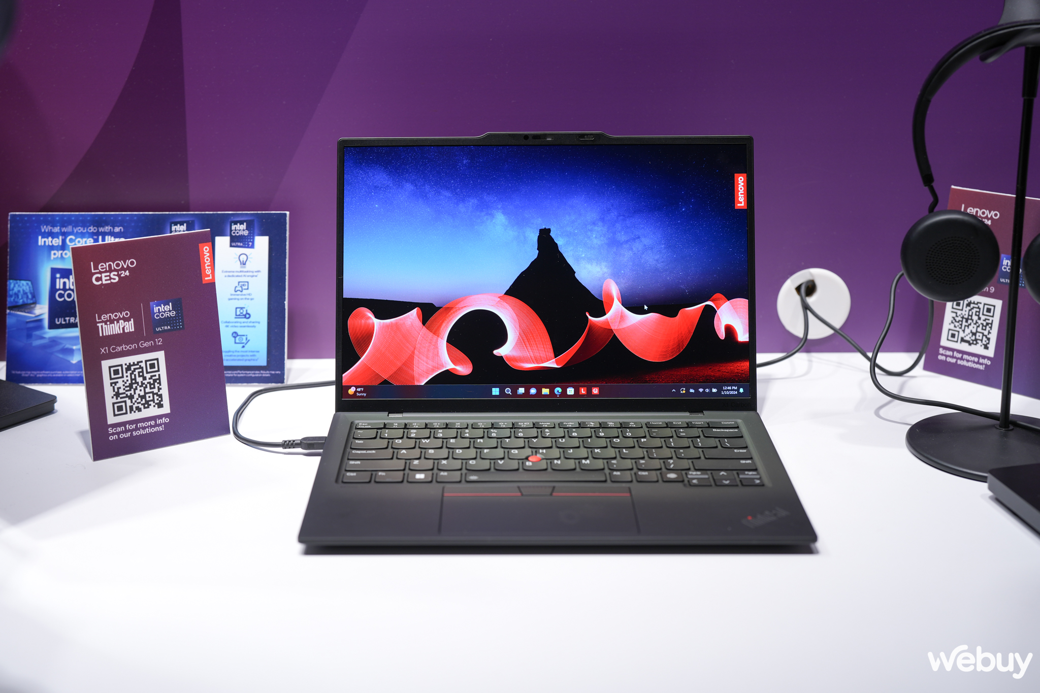 Soi cận cảnh ThinkPad Carbon X1 Gen 12 và ThinkPad X1 2-in-1 Gen 9: Bước tiến đột phá của Lenovo tại CES 2024- Ảnh 6.
