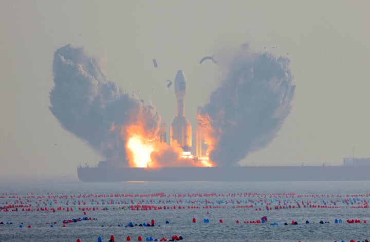 Công ty tư nhân Trung Quốc phóng thành công tên lửa đẩy tự chế tạo- Ảnh 1.