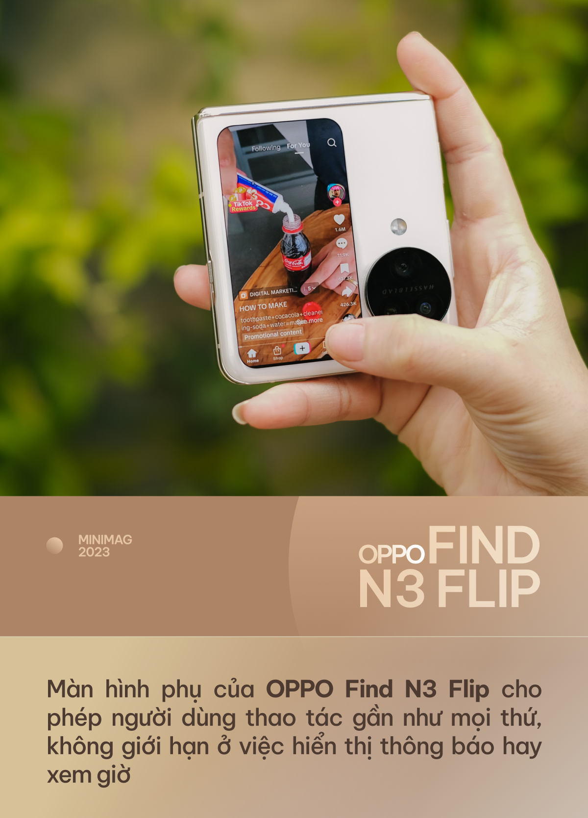 Một ngày trải nghiệm màn hình phụ của OPPO Find N3 Flip: Chân ái smartphone gập là đây chứ đâu!- Ảnh 4.