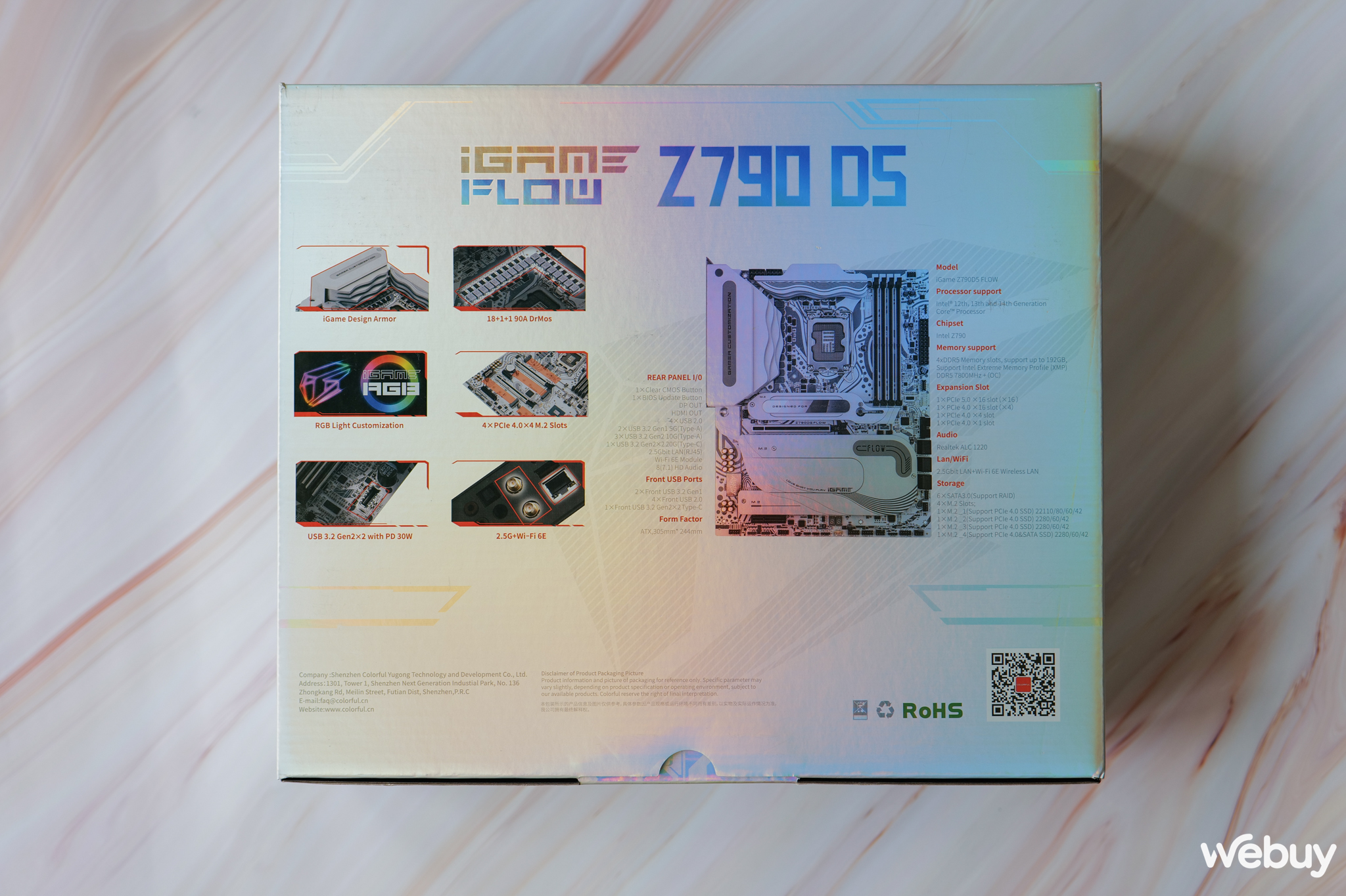 Trên tay Colorful iGame Z790D5 FLOW: mainboard màu trắng cho các cấu hình Intel cao cấp- Ảnh 2.