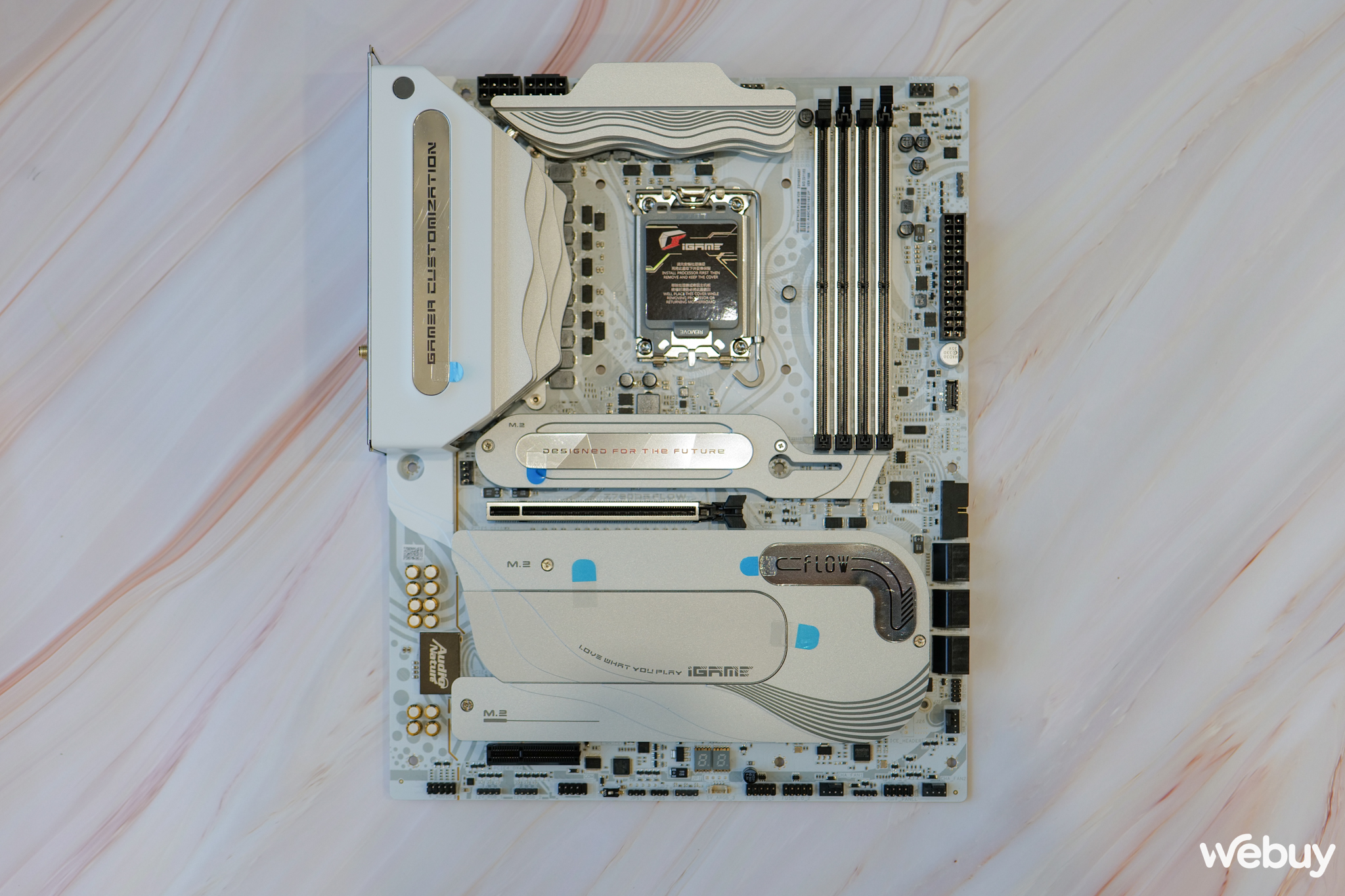 Trên tay Colorful iGame Z790D5 FLOW: mainboard màu trắng cho các cấu hình Intel cao cấp- Ảnh 5.