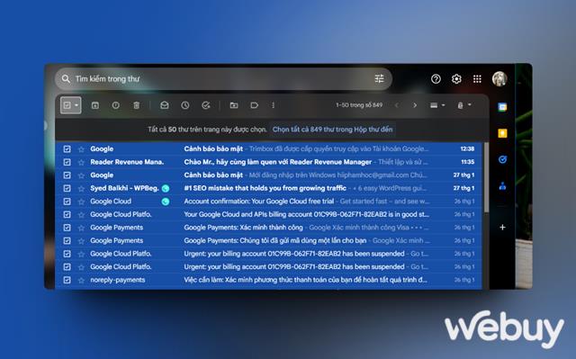 Những giải pháp đơn giản giúp tìm và xóa hàng loạt email rác trong Gmail- Ảnh 1.