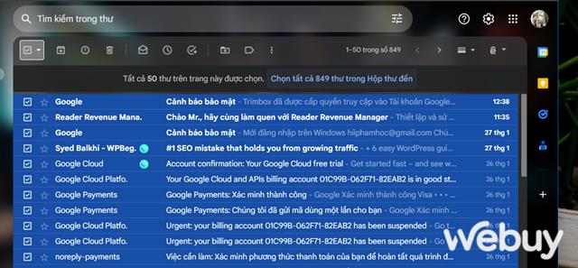 Những giải pháp đơn giản giúp tìm và xóa hàng loạt email rác trong Gmail- Ảnh 9.