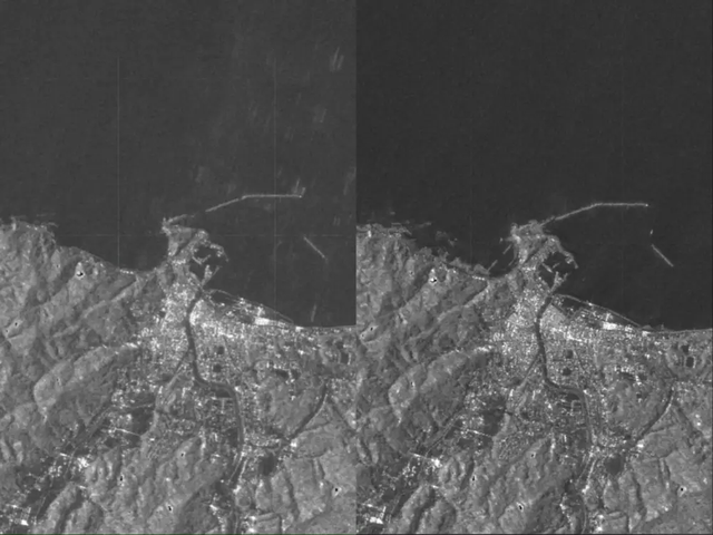 Bờ biển Nhật Bản "biến dạng" 250 mét sau động đất: Ảnh vệ tinh chỉ rõ- Ảnh 1.