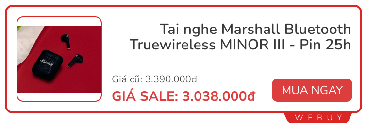 Loạt đồ hay đang sale: Tai nghe trong suốt, máy chiếu mini, máy ảnh vintage... mua làm quà 20/10 cũng hết nấc- Ảnh 4.