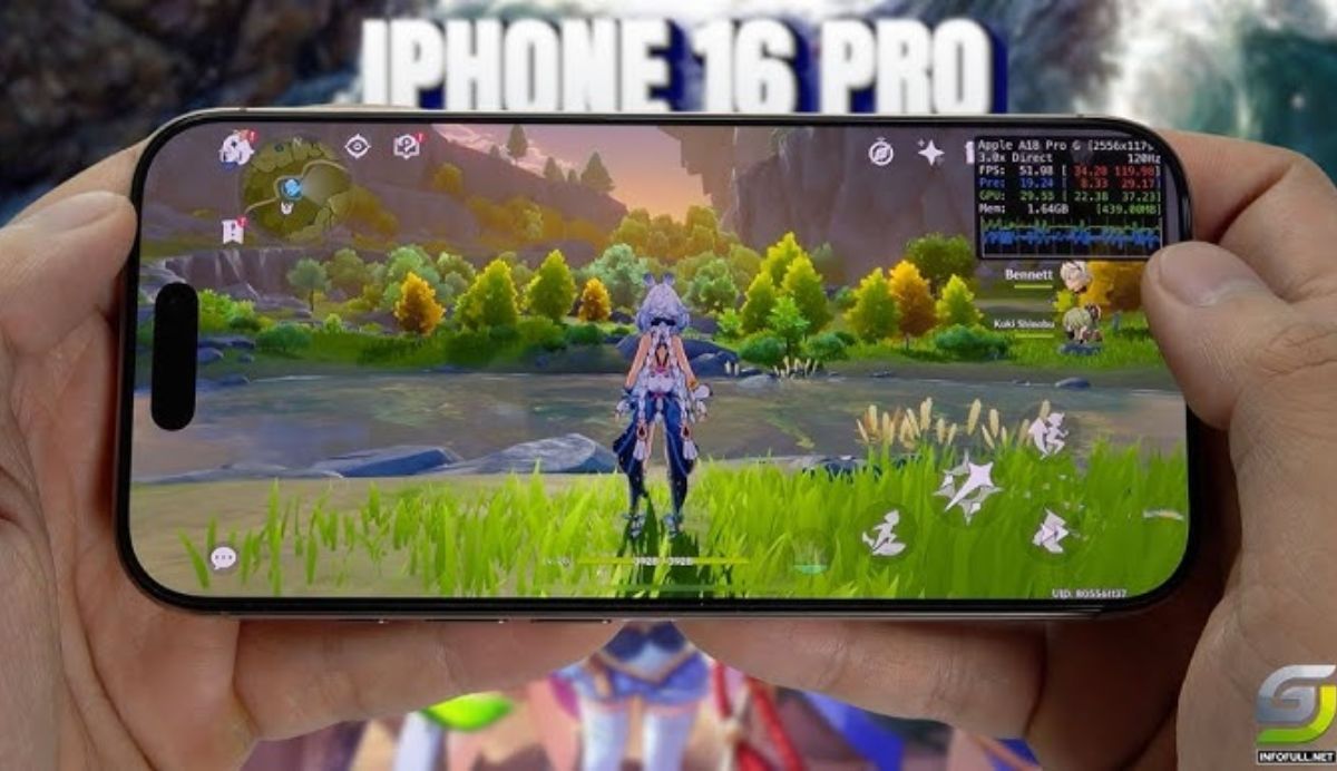 iPhone 16 Pro "thua kèo" hiệu năng Oppo Find X8 Pro khi chơi Genshin Impact- Ảnh 3. iPhone 16 Pro "thua kèo" hiệu năng Oppo Find X8 Pro khi chơi Genshin Impact- Ảnh 3.