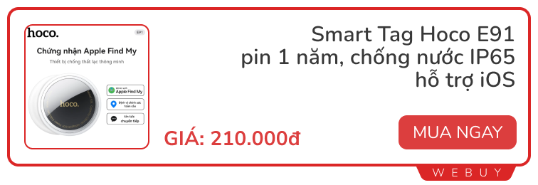 AirCard Pro & AirNotch Pro: Smart Tag mà có sạc không dây, tự phát sáng, loa to x2, pin gần 2 năm, giá từ 700.000đ- Ảnh 9.