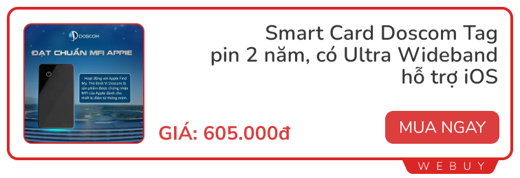 AirCard Pro & AirNotch Pro: Smart Tag mà có sạc không dây, tự phát sáng, loa to x2, pin gần 2 năm, giá từ 700.000đ- Ảnh 13.