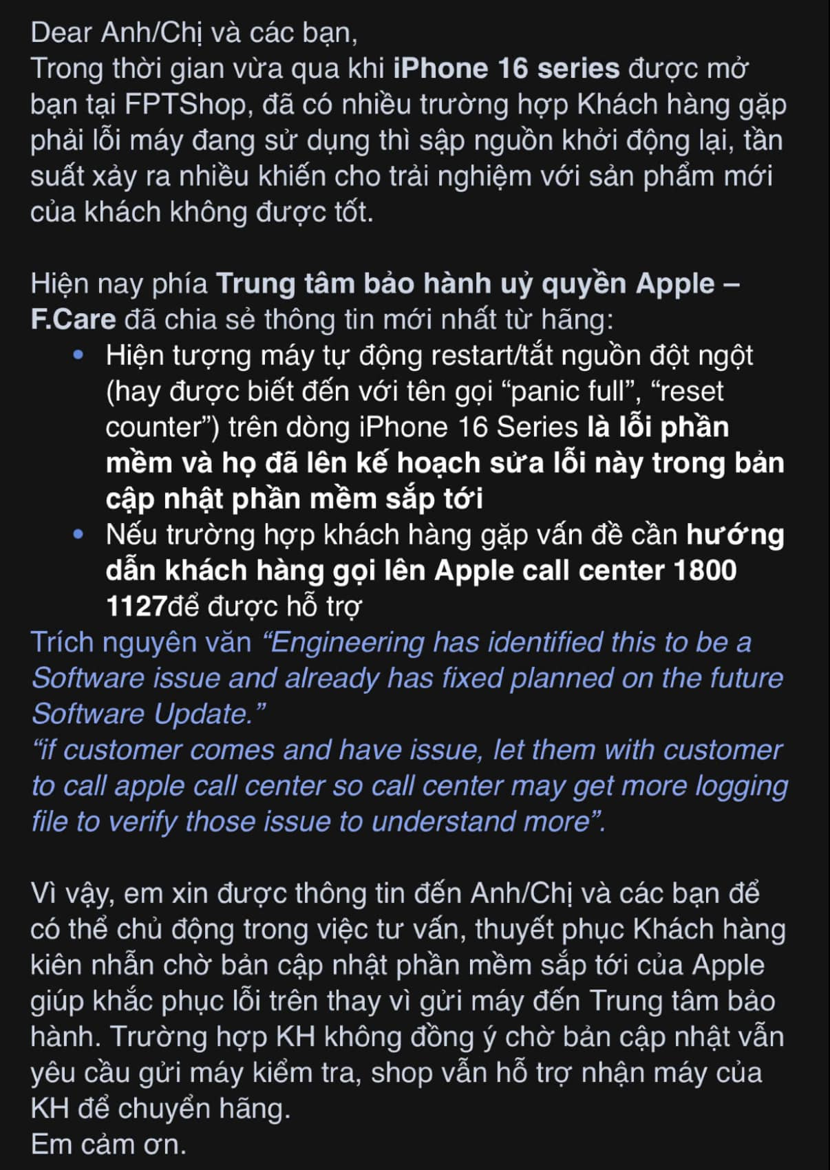 Sau Việt Nam, tới lượt người dùng quốc tế than phiền về lỗi sập nguồn của iPhone 16- Ảnh 3.