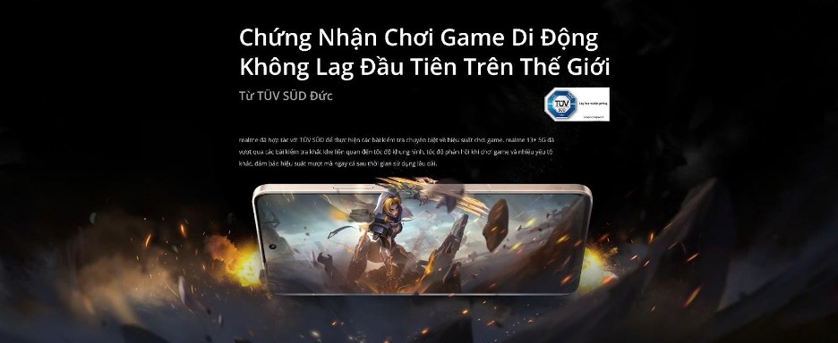 realme ra mắt smartphone chơi game 