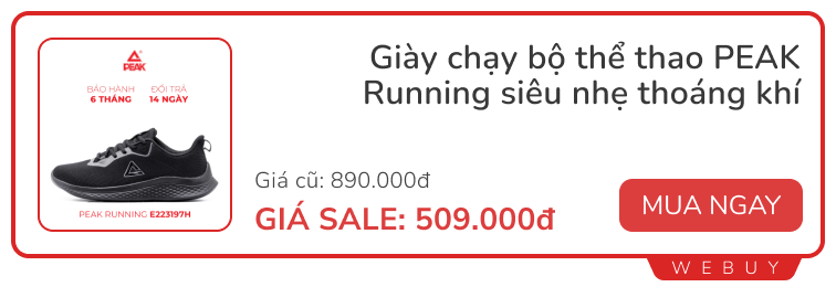 Săn sale cuối tháng: Combo chuột bàn phím 149.000đ, máy hút bụi 499.000đ, giày thể thao 319.000đ...- Ảnh 13.