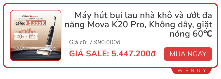 Máy hút bụi lau nhà giảm tới 50%: Dùng cũng mê nhưng vẫn có điểm chê- Ảnh 6.