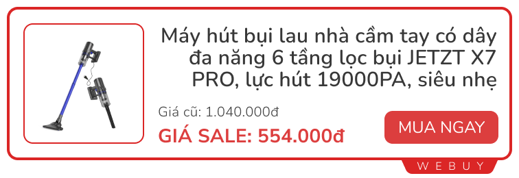 Máy hút bụi lau nhà giảm tới 50%: Dùng cũng mê nhưng vẫn có điểm chê- Ảnh 4.