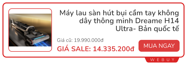 Máy hút bụi lau nhà giảm tới 50%: Dùng cũng mê nhưng vẫn có điểm chê- Ảnh 8.