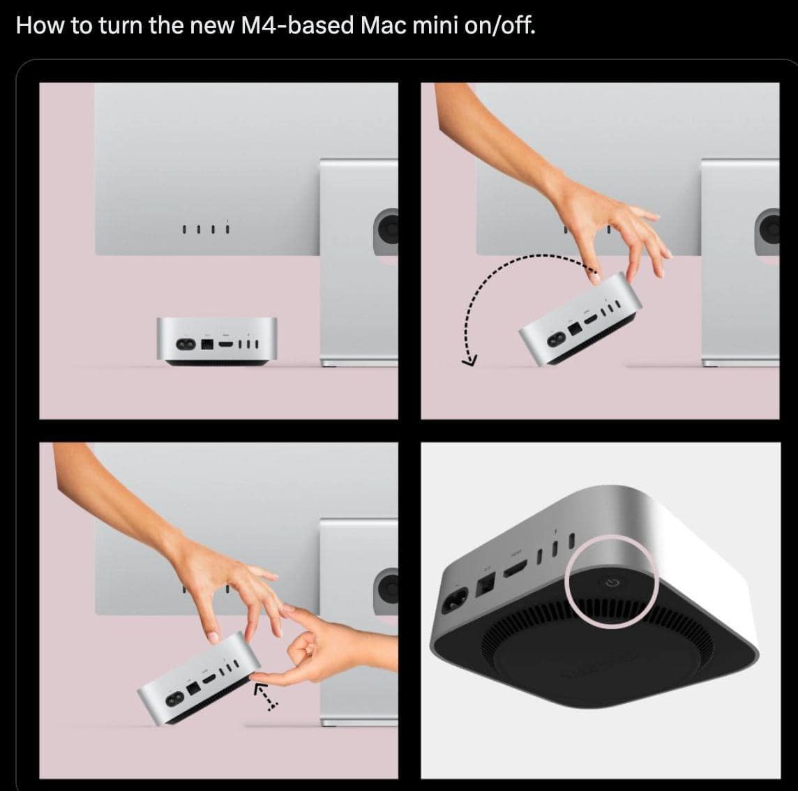 Mac mini M4剛剛推出，網上社區稱讚價格“不錯”，但有一點仍然存在爭議：是功能還是設計錯誤？