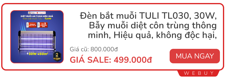 5 deal máy bắt côn trùng chỉ từ 117.000đ khi mùa muỗi, kiến 3 khoang bắt đầu hoành hành- Ảnh 5.