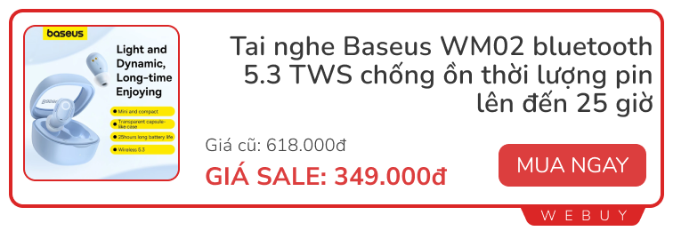 Deal 10/10 ngập tràn: Tai nghe JBL 240.000đ, cổng sạc nhanh 129.000đ, thiết bị định vị Xiaomi 199.000đ...- Ảnh 2.