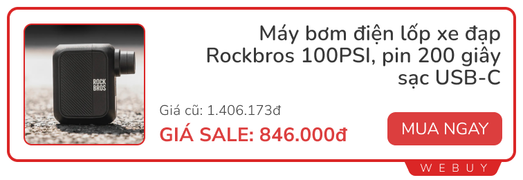 10 deal "ngon" ngày đôi 10/10: Bơm điện xe đạp giảm 40%, sạc 65W siêu mỏng 390.000đ, đồng hồ Amazfit giảm 67%- Ảnh 10.