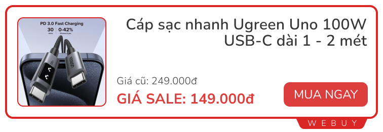 10 deal "ngon" ngày đôi 10/10: Bơm điện xe đạp giảm 40%, sạc 65W siêu mỏng 390.000đ, đồng hồ Amazfit giảm 67%- Ảnh 3.