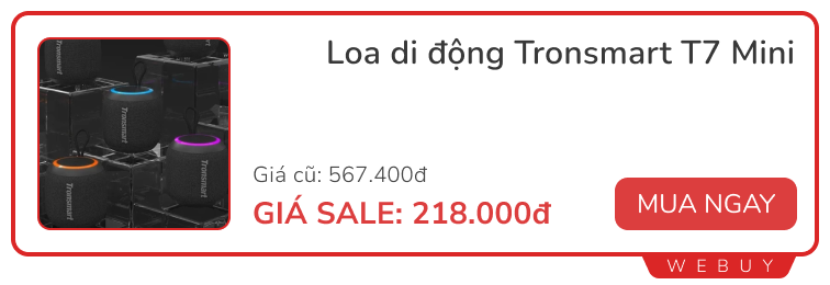 10 deal "ngon" ngày đôi 10/10: Bơm điện xe đạp giảm 40%, sạc 65W siêu mỏng 390.000đ, đồng hồ Amazfit giảm 67%- Ảnh 6.