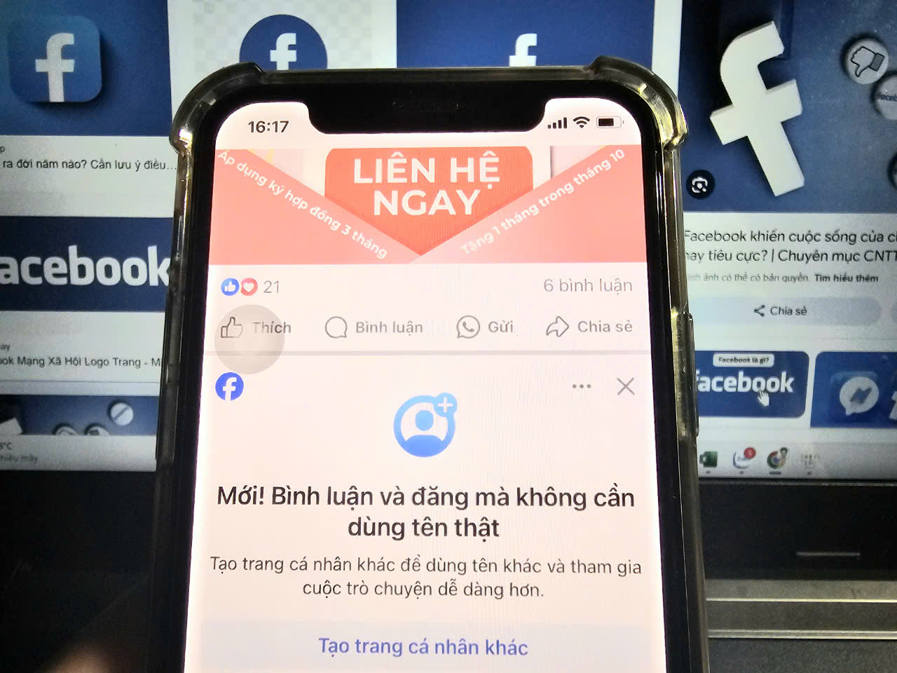 Facebook bất ngờ ra mắt tính năng bình luận và đăng bài ẩn danh- Ảnh 1.