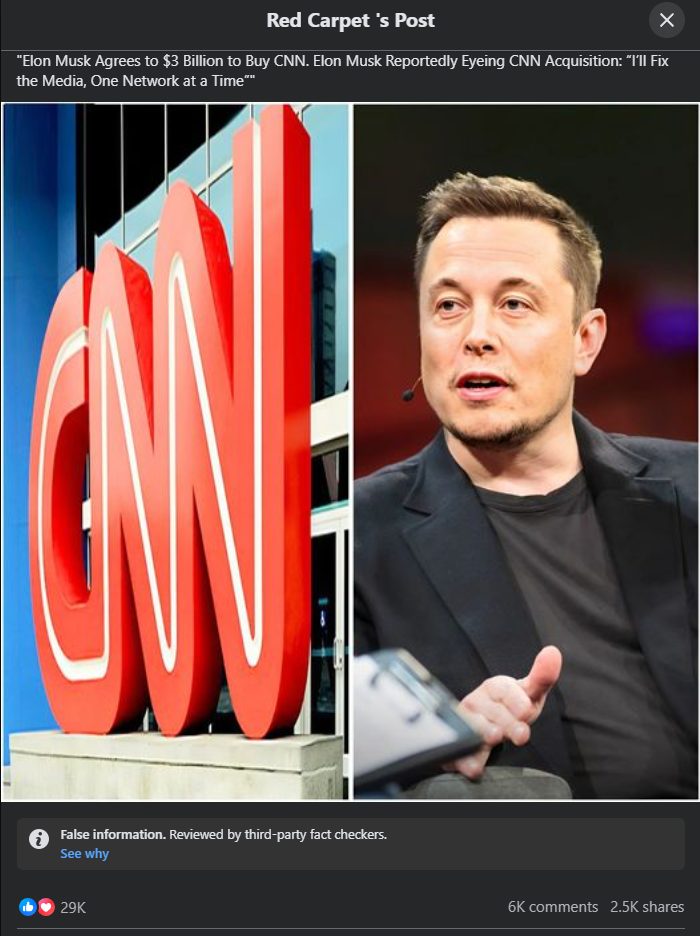 Thực hư chuyện Elon Musk mua lại CNN với giá 3 tỷ USD- Ảnh 2. Thực hư chuyện Elon Musk mua lại CNN với giá 3 tỷ USD- Ảnh 2.