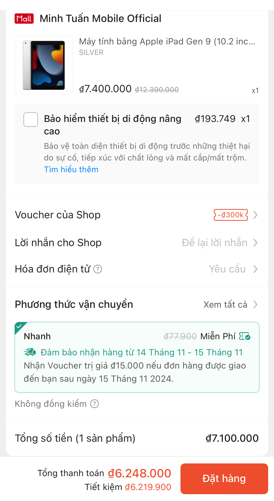 Mẫu iPad rẻ nhất của Apple được sale còn bao nhiêu trong ngày 11/11?- Ảnh 2. Mẫu iPad rẻ nhất của Apple được sale còn bao nhiêu trong ngày 11/11?- Ảnh 2.