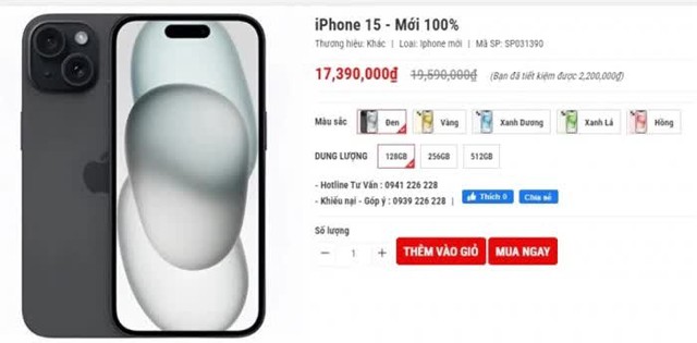 "iPhone bán chạy nhất thế giới" đang có giá tốt tại Việt Nam: Giảm đến 6 triệu, phù hợp cho tất cả- Ảnh 3. "iPhone bán chạy nhất thế giới" đang có giá tốt tại Việt Nam: Giảm đến 6 triệu, phù hợp cho tất cả- Ảnh 3.