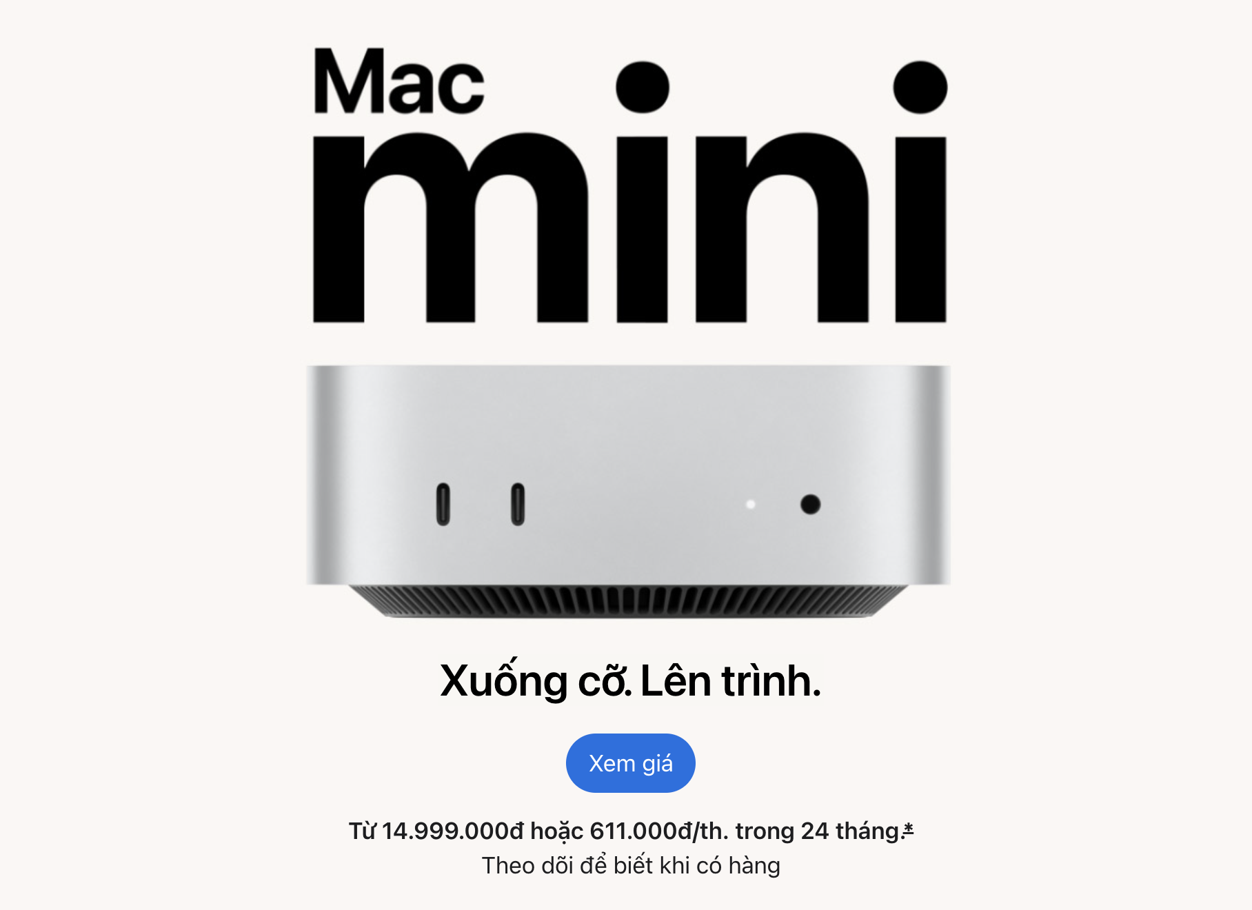 Mang tiếng "Made in Vietnam", người Việt mòn mỏi chờ đợi nhưng vẫn chưa được Apple cho mua Mac mini M4- Ảnh 1.