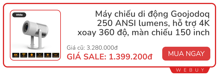 Sale giữa tháng có gì: Máy xay cà phê 462.000đ, màn hình di động fullHD chỉ 1.7 triệu, củ sạc 45W hình biệt thự -54%...- Ảnh 8.