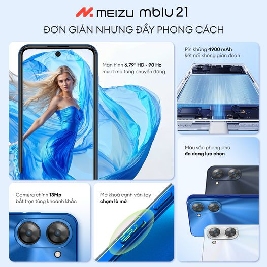 Meizu Mblu 21 - Chiến binh giá rẻ đánh dấu sự tái xuất của Meizu- Ảnh 3.