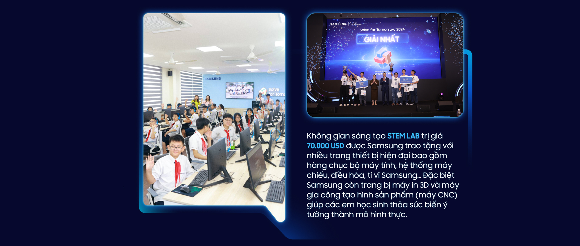 Lan tỏa tri thức STEM cùng Solve for Tomorrow 2024: Ươm mầm tài năng trẻ, kiến tạo tương lai bền vững- Ảnh 13.