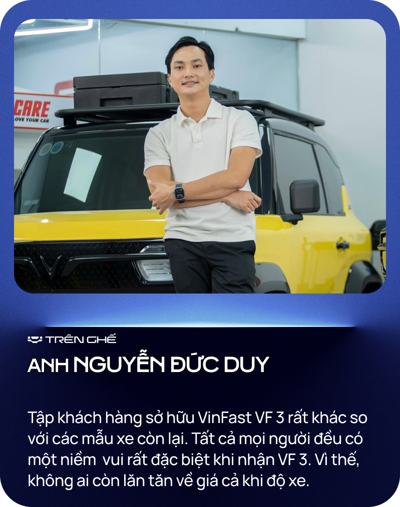 [Trên Ghế 42] 'Mua VinFast VF 3, khách Việt không lăn tăn tiền độ, có người bỏ cả Land Cruiser vì thấy VF 3 quá tiện'- Ảnh 7.