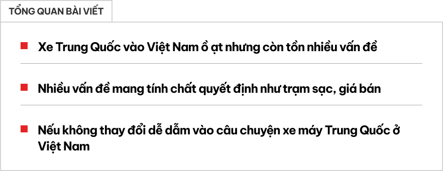 Xe Trung Quốc bùng nổ Đông Nam Á nhưng bị chặn ngay ở Việt Nam, có quá nhiều điểm trừ 'to đùng', để lâu thì dễ đi vào vết của xe máy- Ảnh 1.