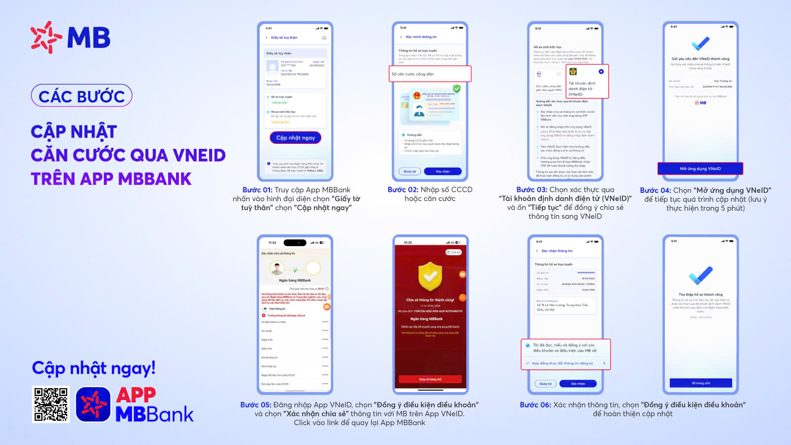 Cập nhật căn cước trên App MBBank qua VNeID chỉ trong 1 phút- Ảnh 1.