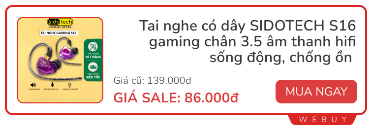 Tăm tia 8 mẫu tai nghe nhìn độc lạ, có loại từ gần triệu giảm chỉ còn vài trăm- Ảnh 17.