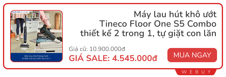 Sale cuối tháng vẫn còn: Sạc nhanh 65W 168.000đ, vòng tay Xiaomi 450.000đ, máy lau hút khô ướt Tineco giảm hơn 50%- Ảnh 11.