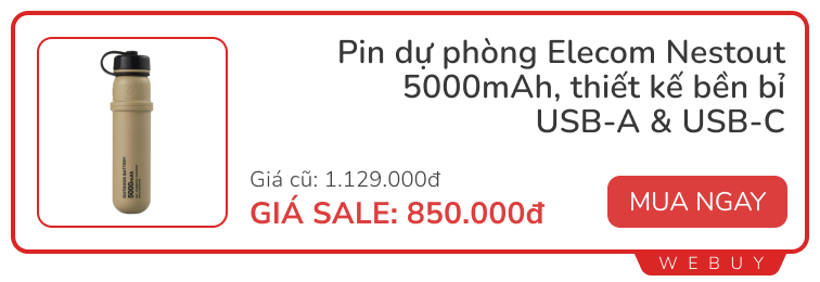 Sale cuối tháng vẫn còn: Sạc nhanh 65W 168.000đ, vòng tay Xiaomi 450.000đ, máy lau hút khô ướt Tineco giảm hơn 50%- Ảnh 4.