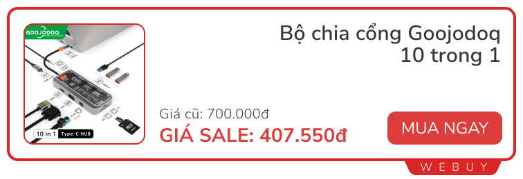 Sale cuối tháng vẫn còn: Sạc nhanh 65W 168.000đ, vòng tay Xiaomi 450.000đ, máy lau hút khô ướt Tineco giảm hơn 50%- Ảnh 7.