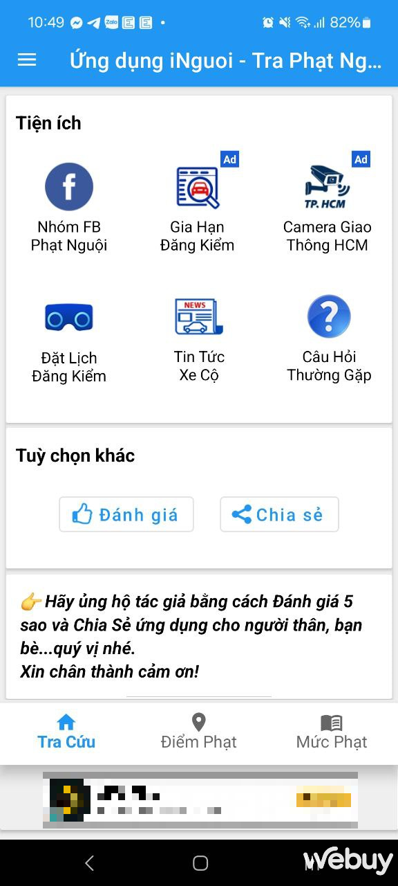 Cách tra cứu phạt nguội bằng ứng dụng smartphone- Ảnh 10.