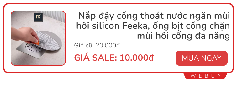 Loạt đồ giá rẻ chỉ từ 10.000 đồng nâng cấp nhà tắm thành phiên bản thông minh, xịn đẹp hơn- Ảnh 9. Loạt đồ giá rẻ chỉ từ 10.000 đồng nâng cấp nhà tắm thành phiên bản thông minh, xịn đẹp hơn- Ảnh 9.